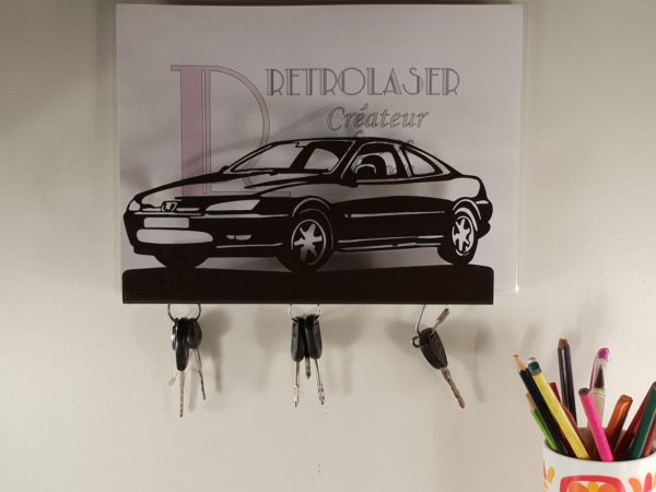 PEUGEOT 406 coupé déclinée en porte document/accroche clés