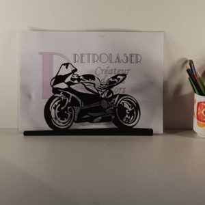 DUCATI PANIGALE déclinée en porte document/accroche clés
