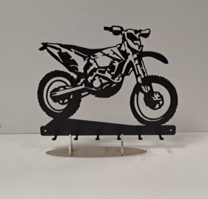 KTM 125  déclinée en accroche clé