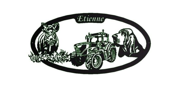 Deco personnalisée thème chasse