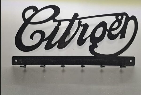 Accroche clés  LETTRAGE CITROEN
